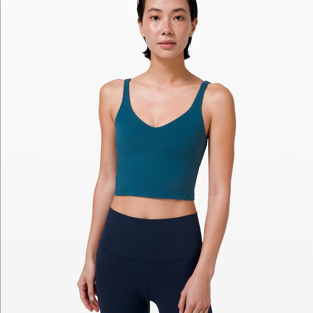 Lululemon Align tank BLUE BOREALIS Size 6 - Worn once!